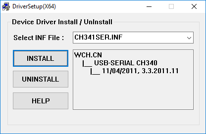 Ch341ser driver windows 7 forum
